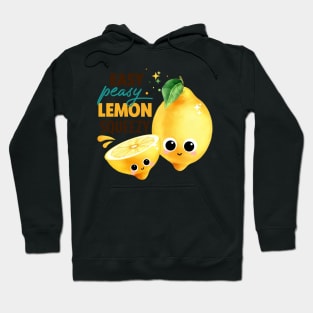 Easy Peasy Lemon Squeezy - Funny Lemon pun Hoodie